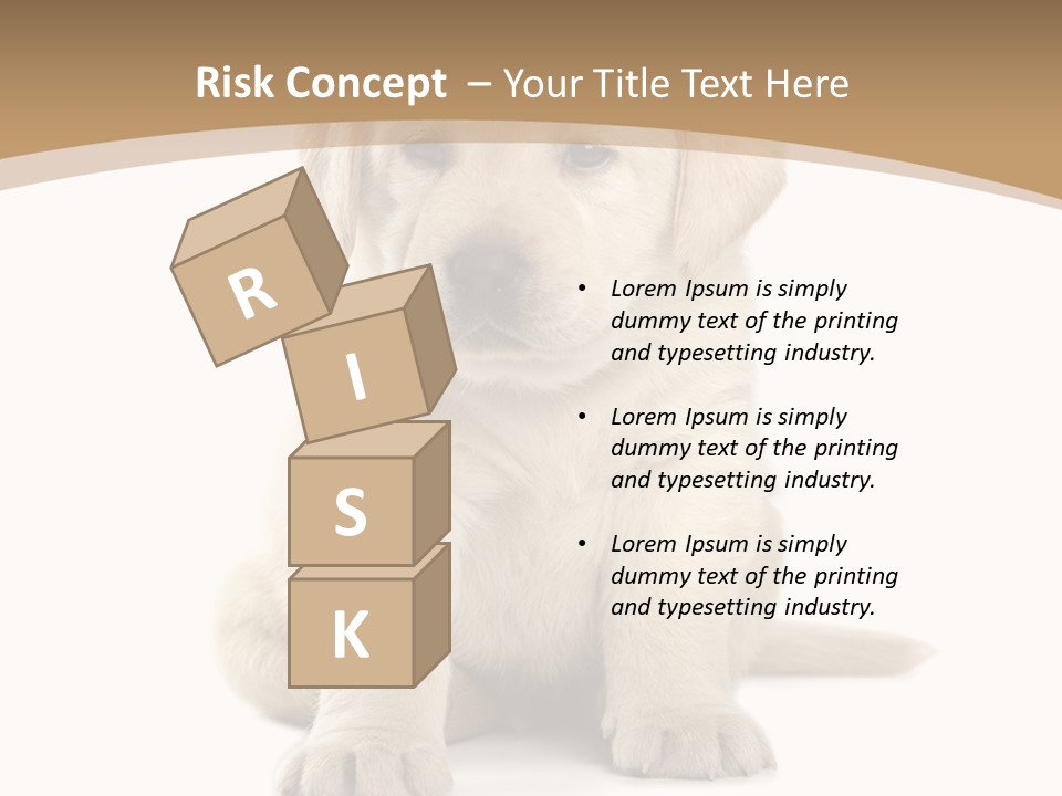 Supply Unit Temperature PowerPoint Template