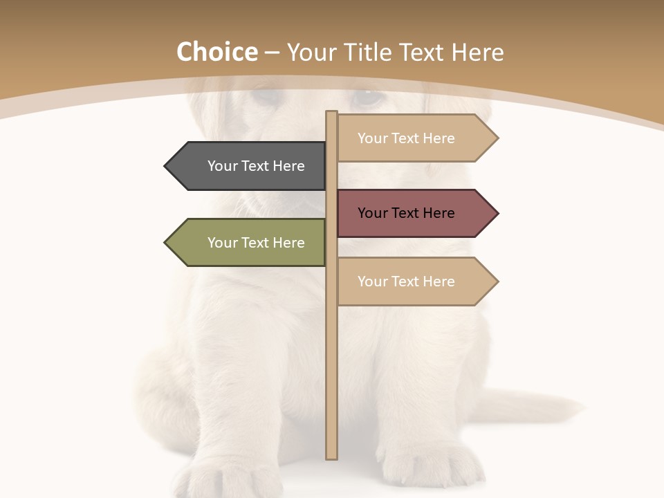 Supply Unit Temperature PowerPoint Template