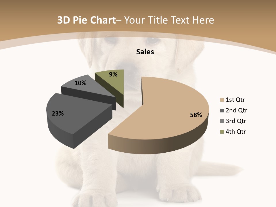 Supply Unit Temperature PowerPoint Template