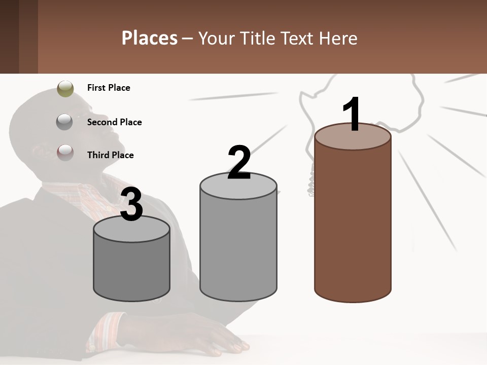 Cold Power Remote PowerPoint Template