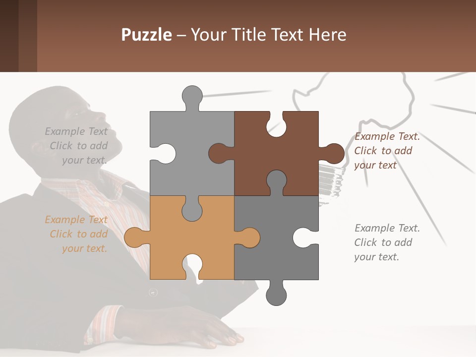 Cold Power Remote PowerPoint Template