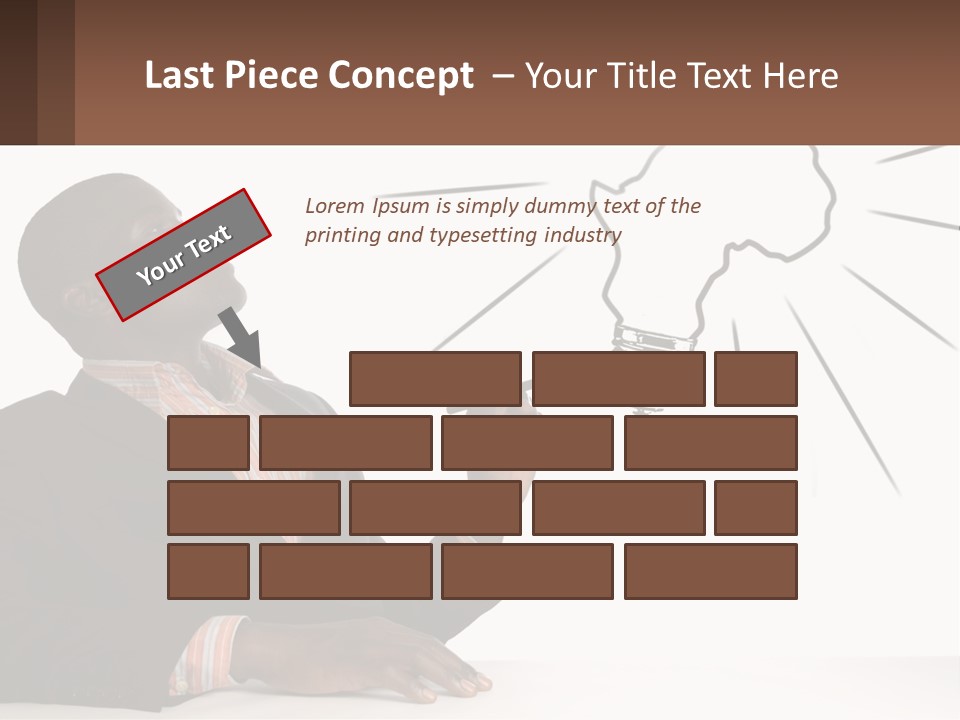 Cold Power Remote PowerPoint Template
