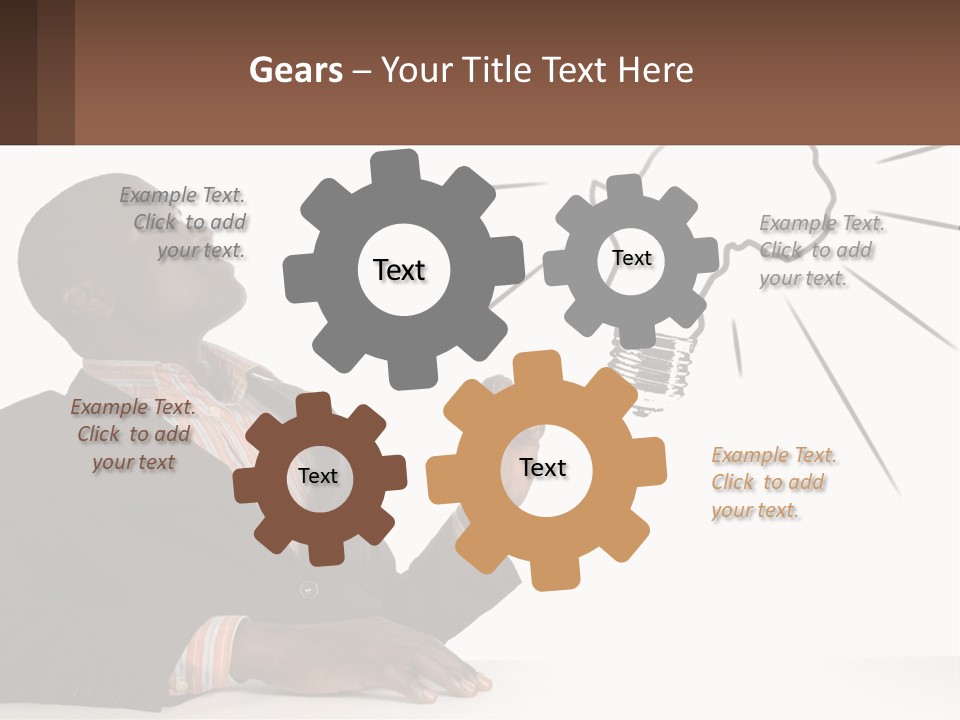 Cold Power Remote PowerPoint Template