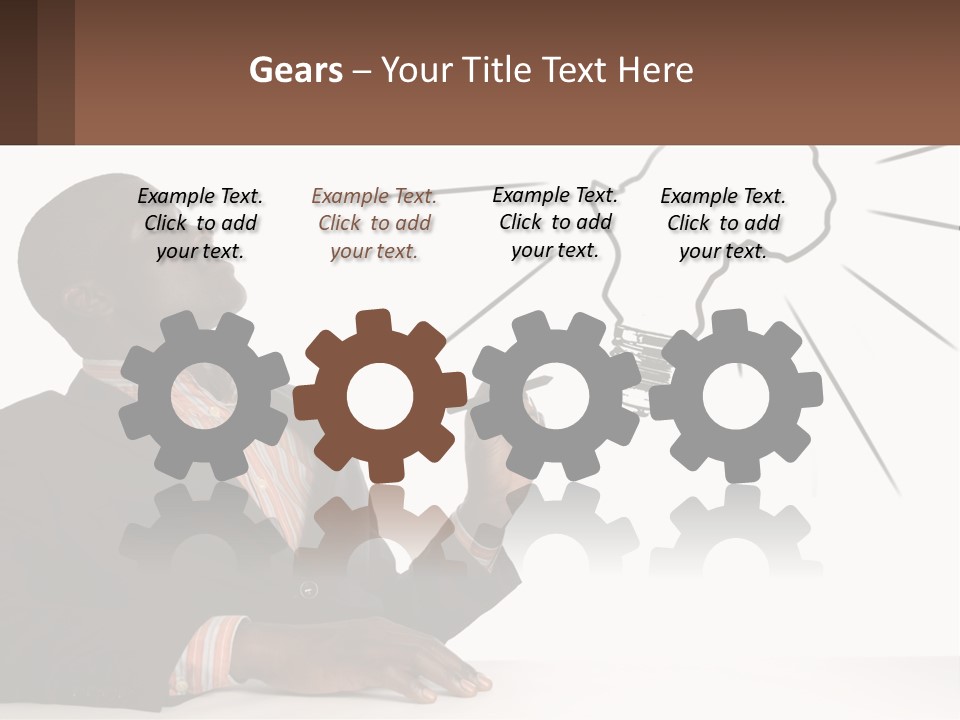 Cold Power Remote PowerPoint Template