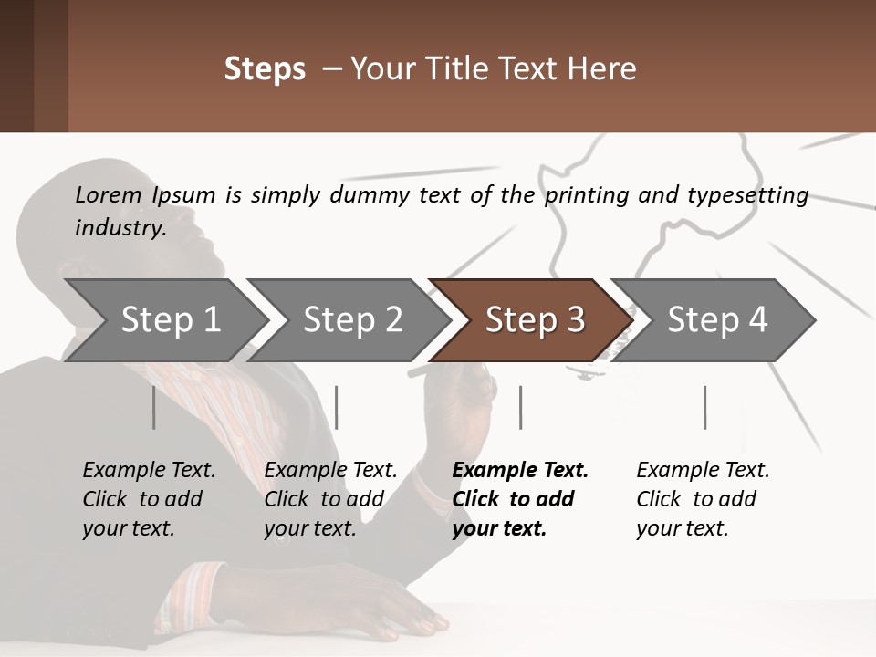 Cold Power Remote PowerPoint Template