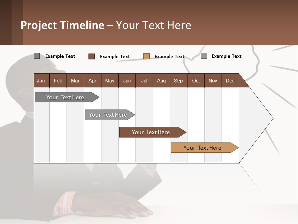 Cold Power Remote PowerPoint Template