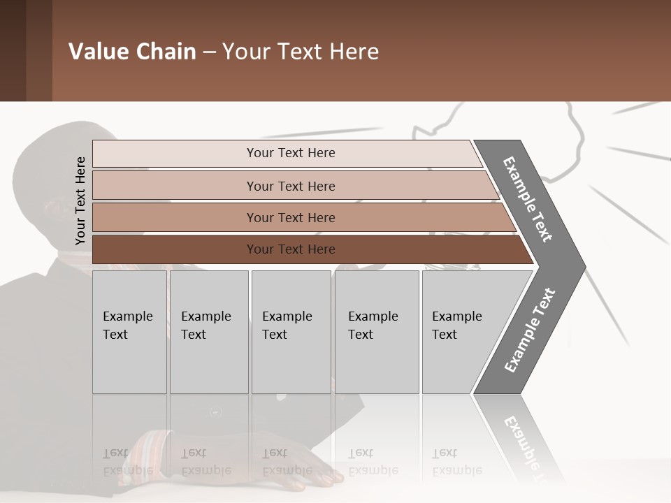Cold Power Remote PowerPoint Template