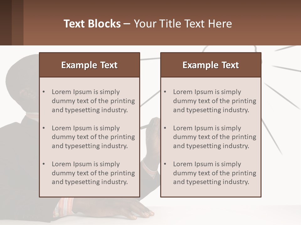Cold Power Remote PowerPoint Template