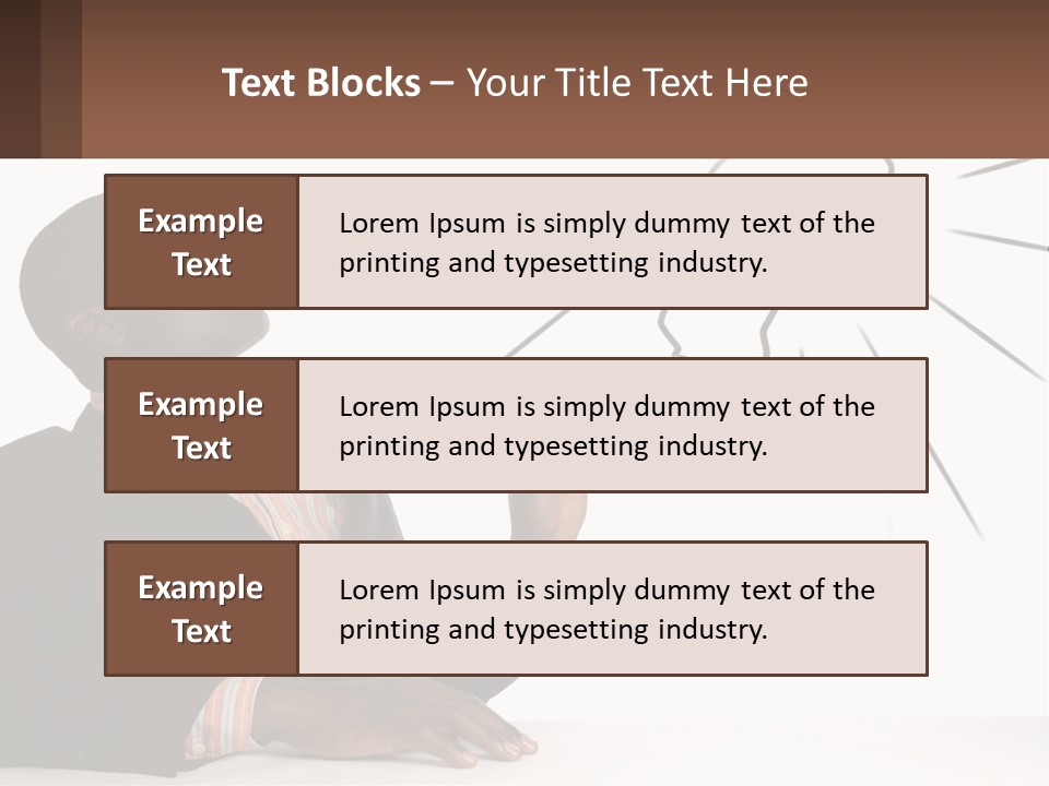 Cold Power Remote PowerPoint Template