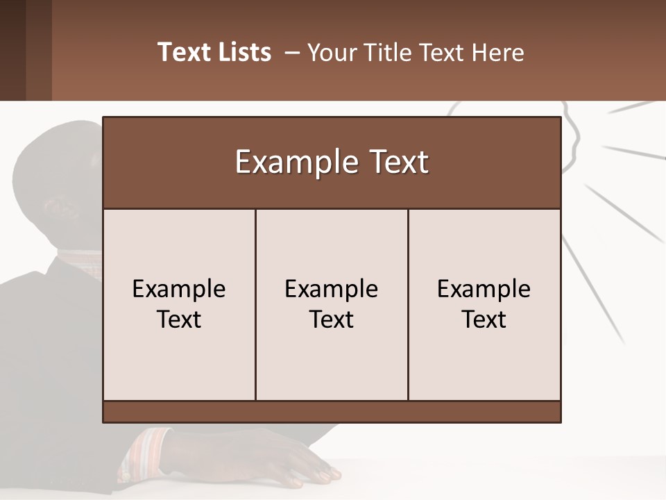 Cold Power Remote PowerPoint Template