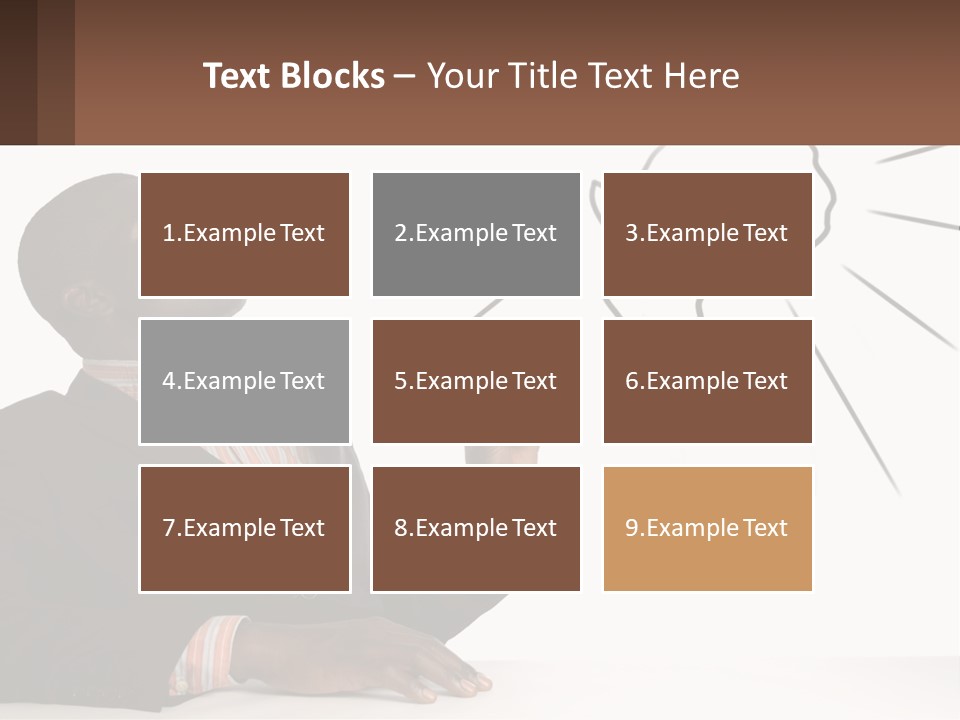 Cold Power Remote PowerPoint Template