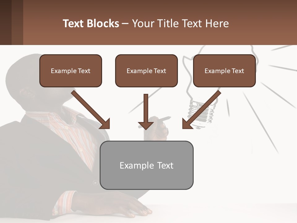 Cold Power Remote PowerPoint Template