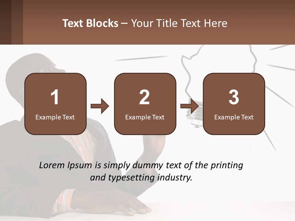 Cold Power Remote PowerPoint Template