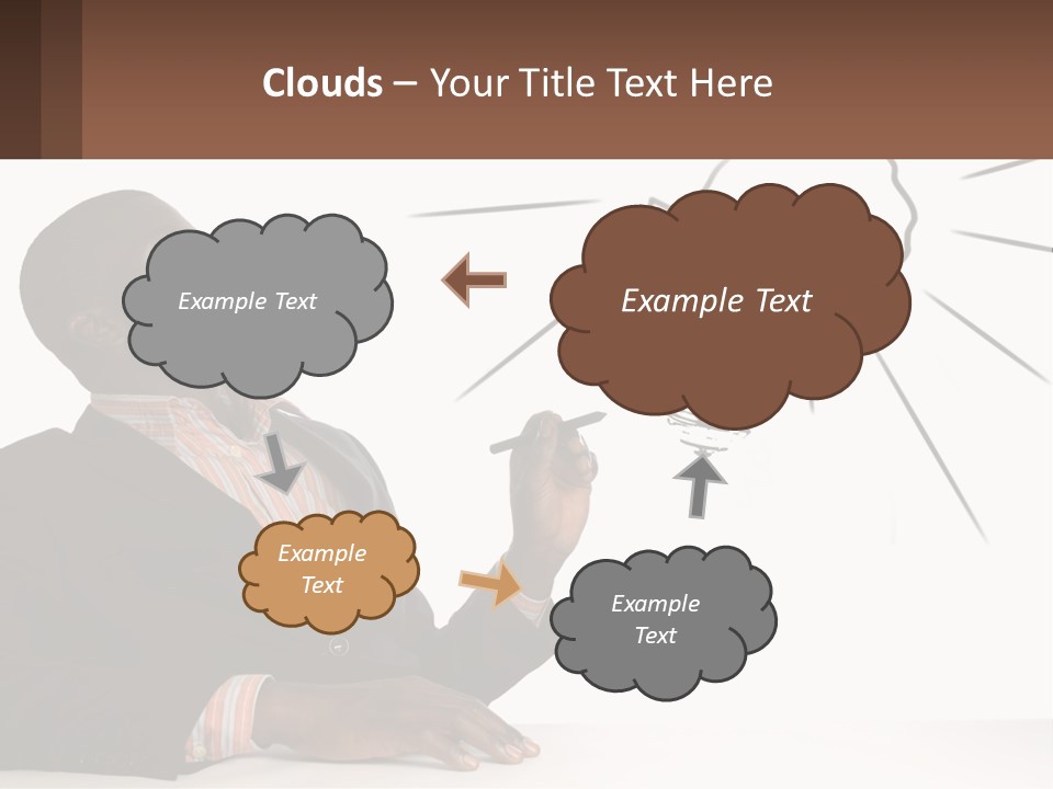 Cold Power Remote PowerPoint Template