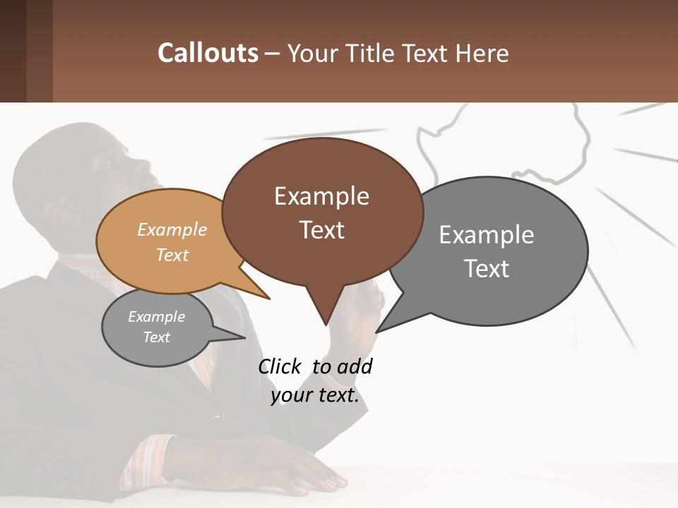 Cold Power Remote PowerPoint Template