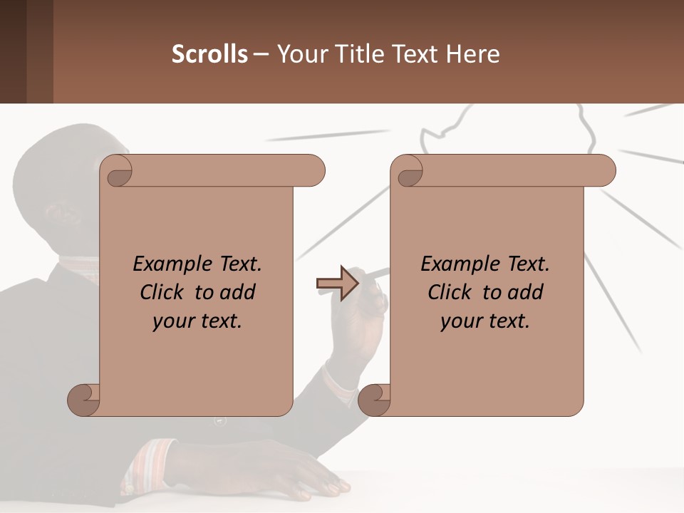 Cold Power Remote PowerPoint Template