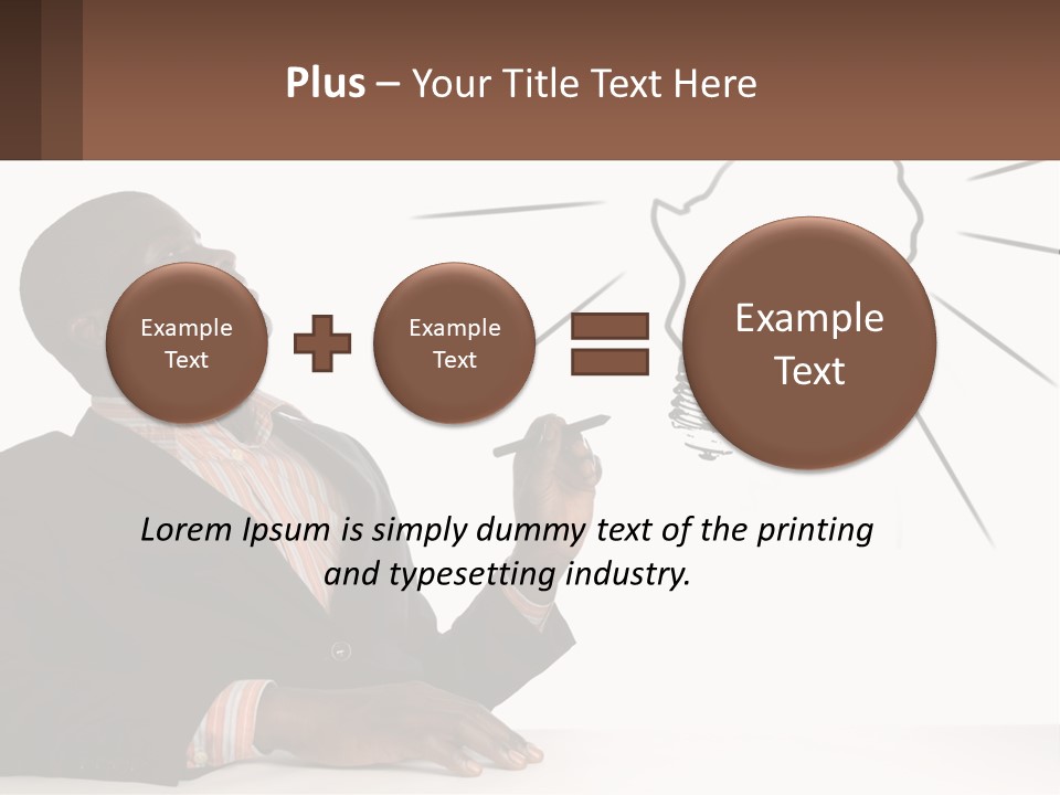 Cold Power Remote PowerPoint Template