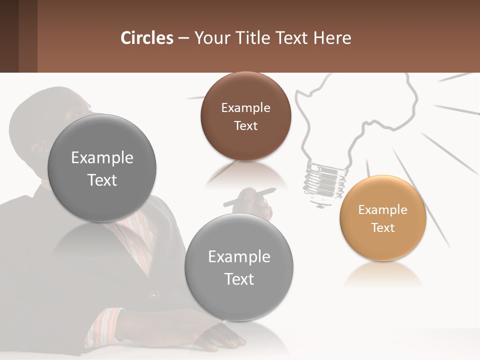 Cold Power Remote PowerPoint Template
