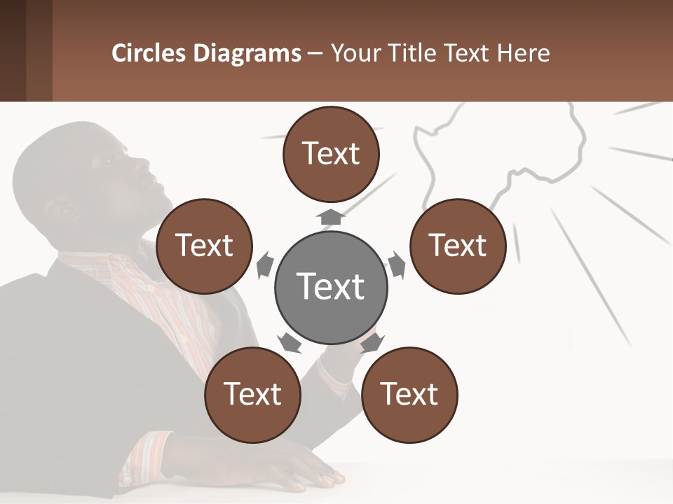 Cold Power Remote PowerPoint Template