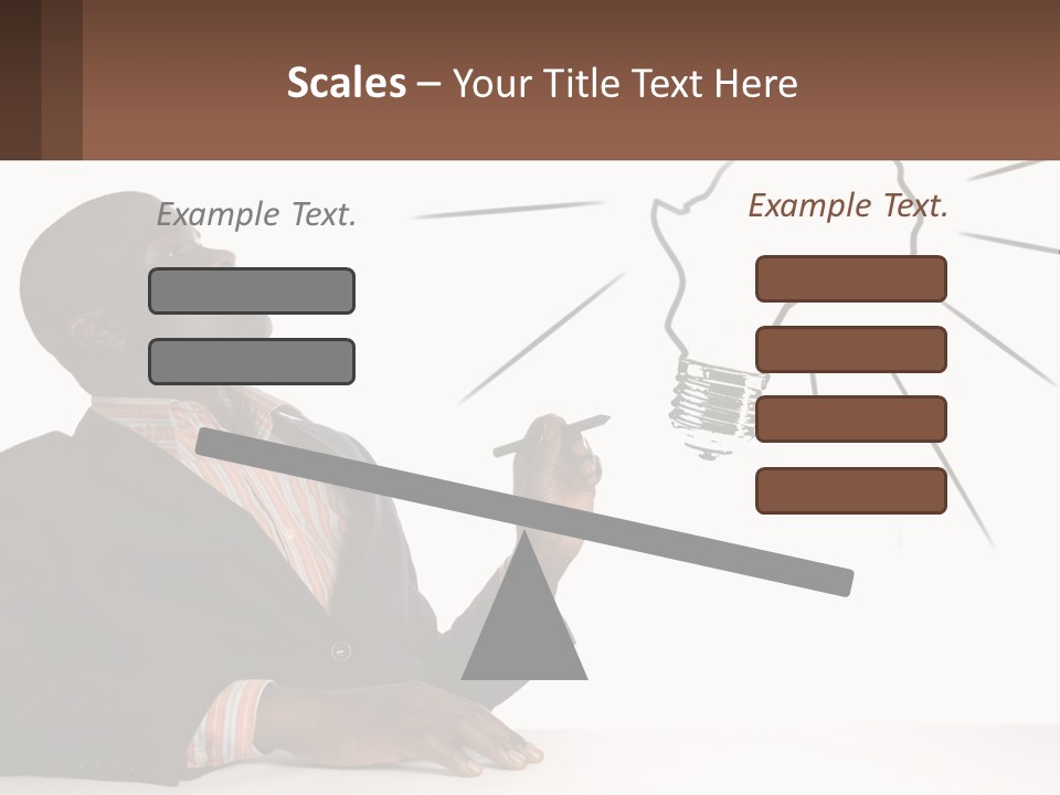 Cold Power Remote PowerPoint Template