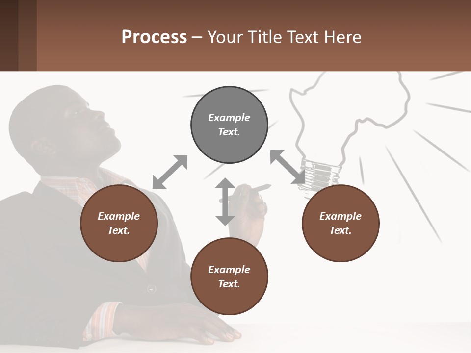Cold Power Remote PowerPoint Template