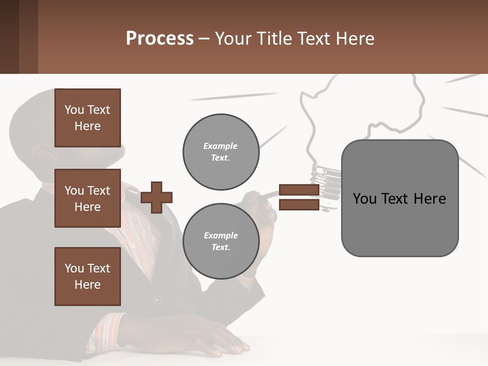 Cold Power Remote PowerPoint Template