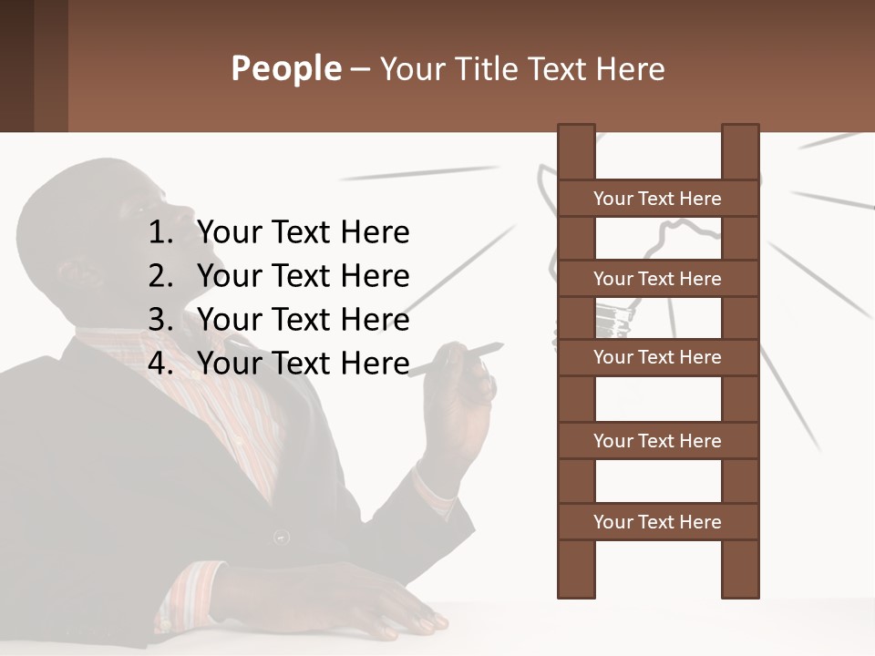 Cold Power Remote PowerPoint Template