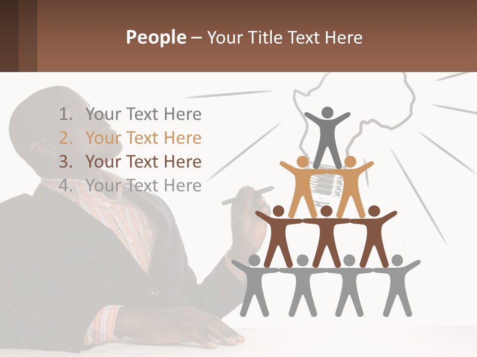 Cold Power Remote PowerPoint Template