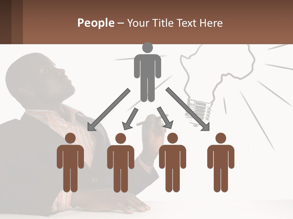 Cold Power Remote PowerPoint Template