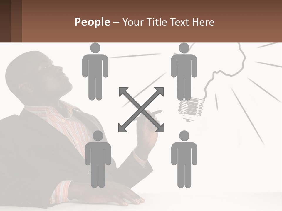 Cold Power Remote PowerPoint Template