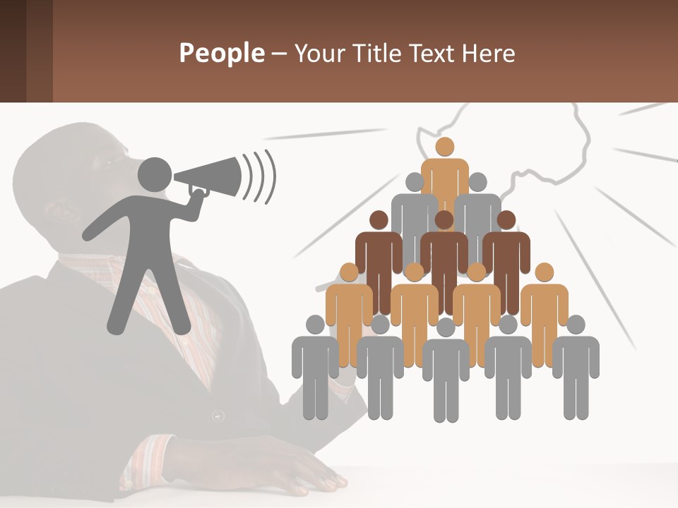 Cold Power Remote PowerPoint Template