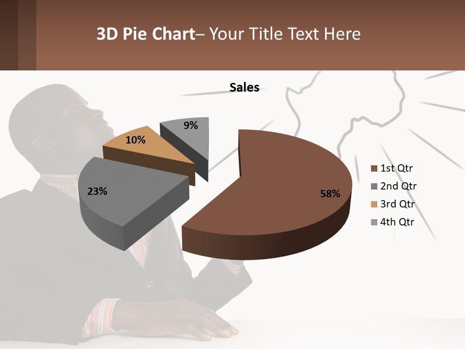 Cold Power Remote PowerPoint Template
