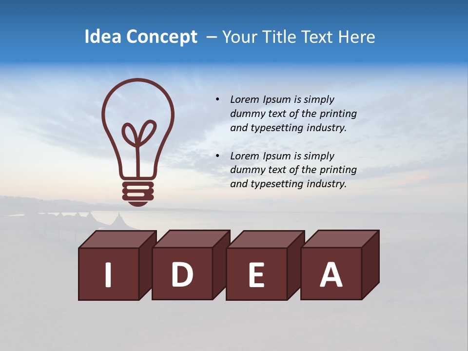 House Power Supply PowerPoint Template