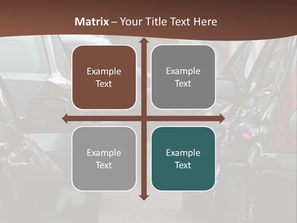White Equipment Switch PowerPoint Template