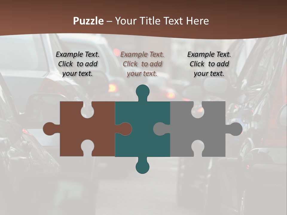 White Equipment Switch PowerPoint Template