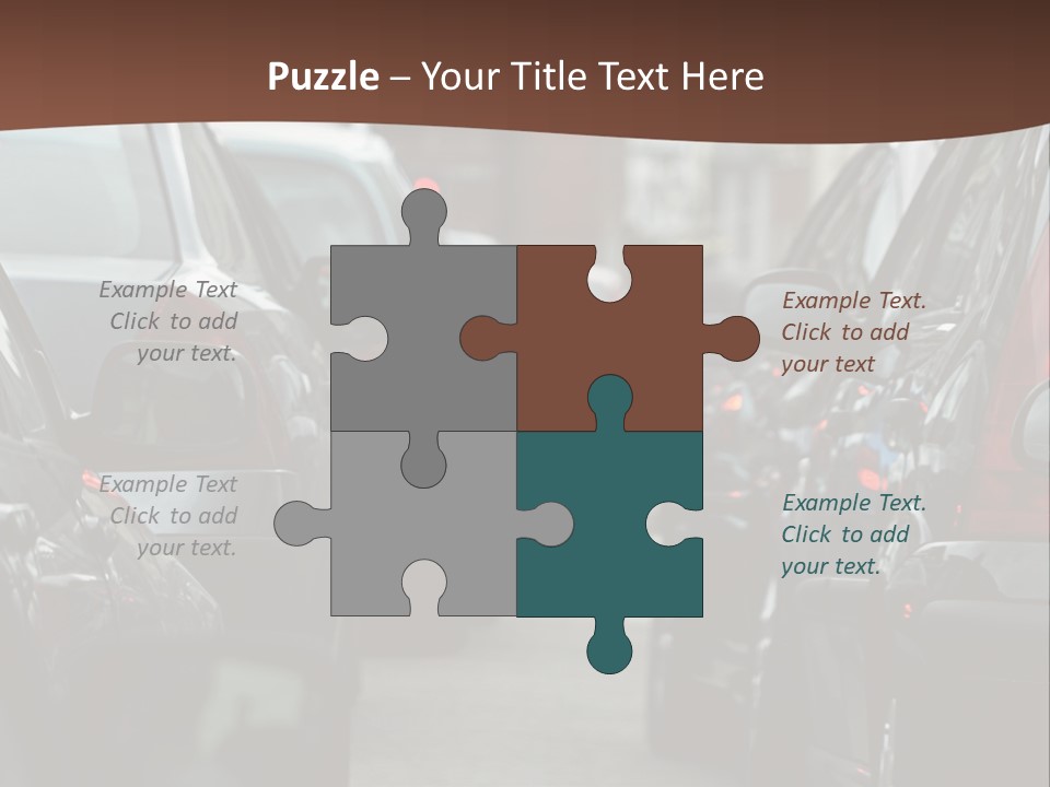 White Equipment Switch PowerPoint Template