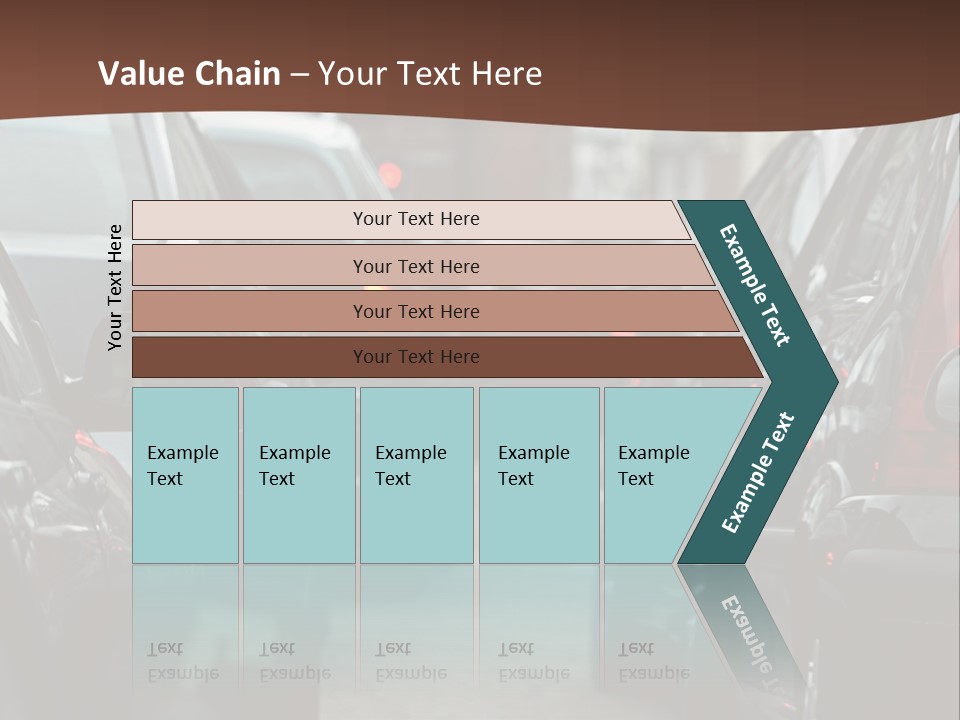 White Equipment Switch PowerPoint Template