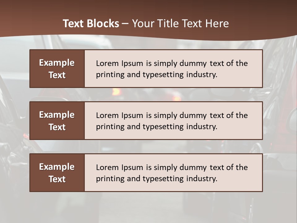 White Equipment Switch PowerPoint Template