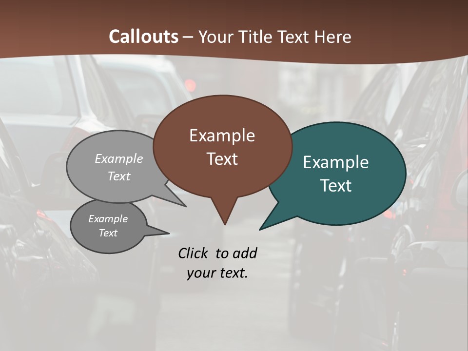 White Equipment Switch PowerPoint Template