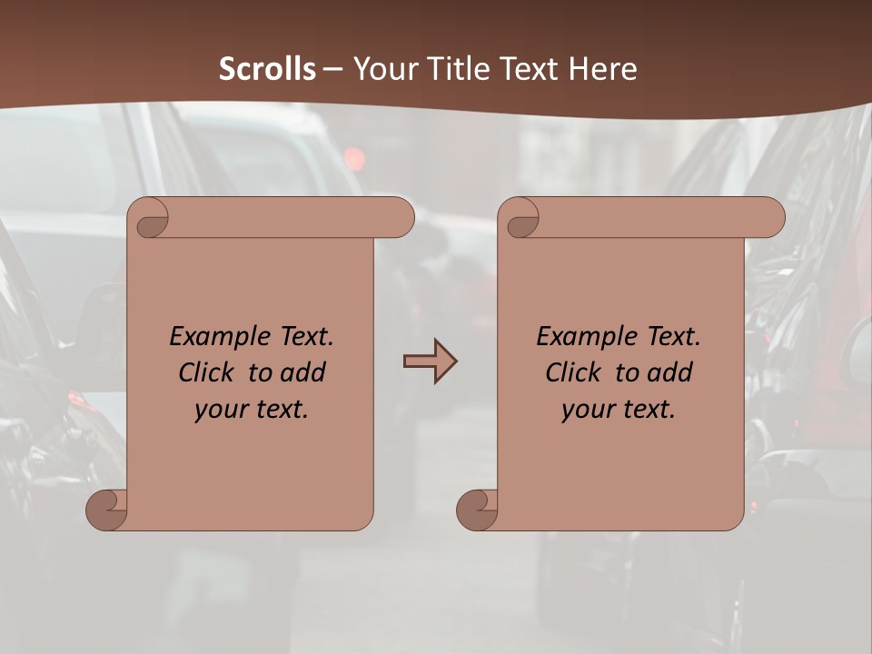 White Equipment Switch PowerPoint Template