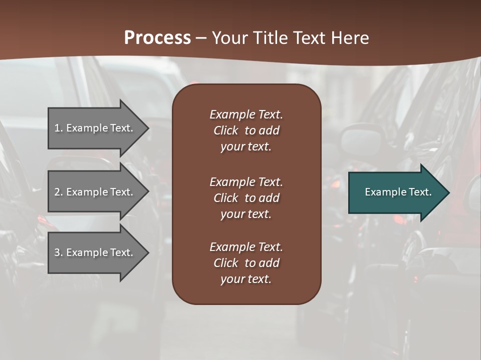 White Equipment Switch PowerPoint Template