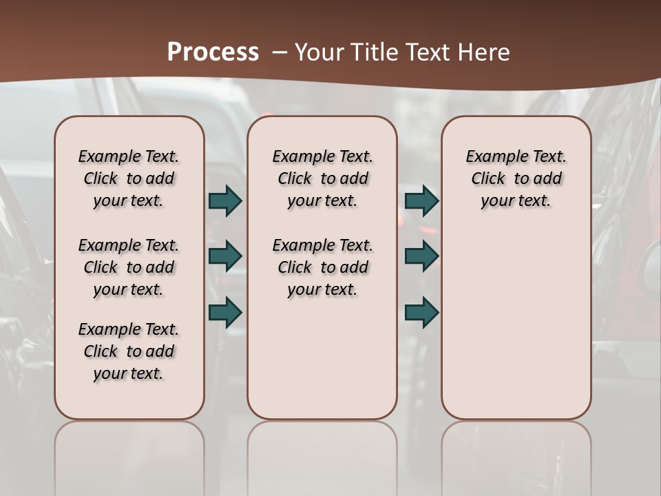 White Equipment Switch PowerPoint Template