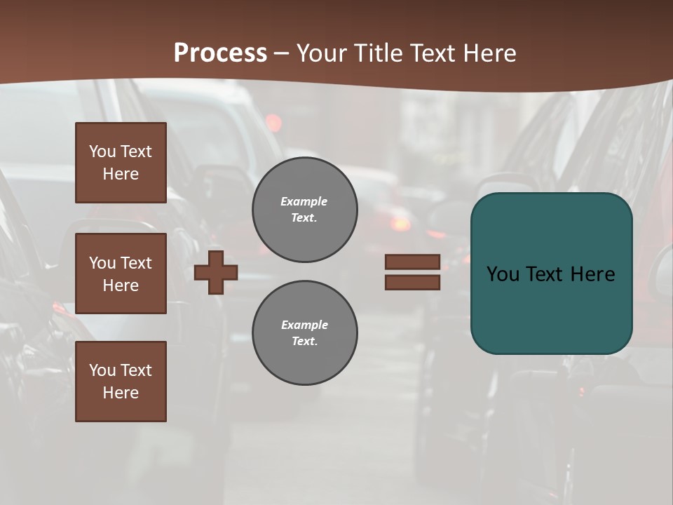 White Equipment Switch PowerPoint Template