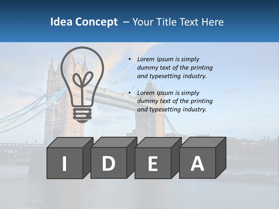 Cool Temperature Electricity PowerPoint Template