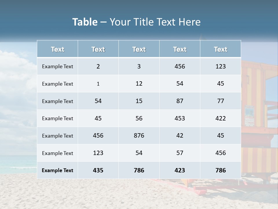 Unit Air Technology PowerPoint Template