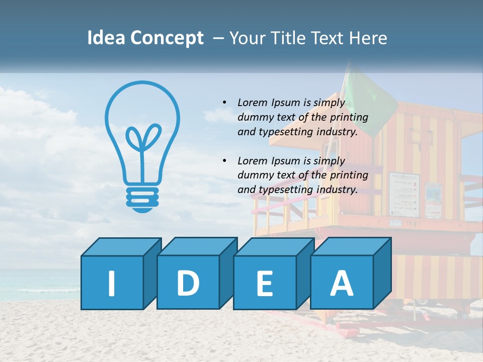 Unit Air Technology PowerPoint Template