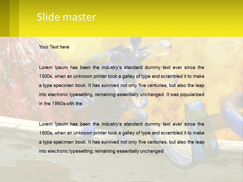 Supply Unit Electric PowerPoint Template