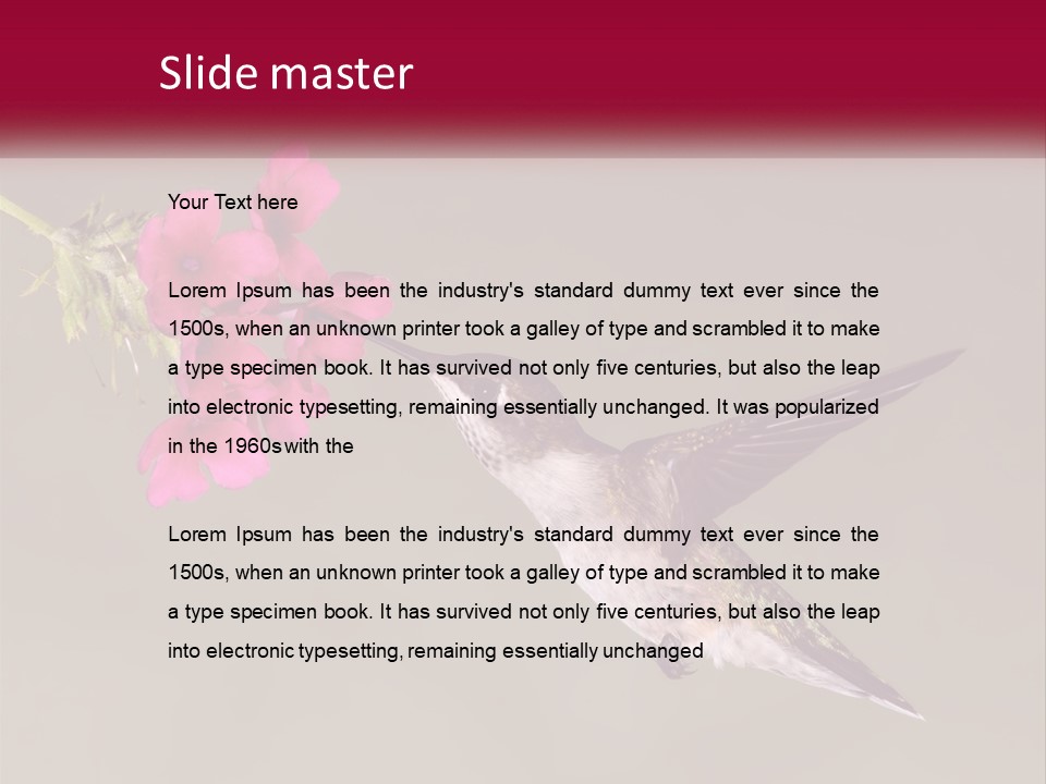 Home Electric Cooling PowerPoint Template