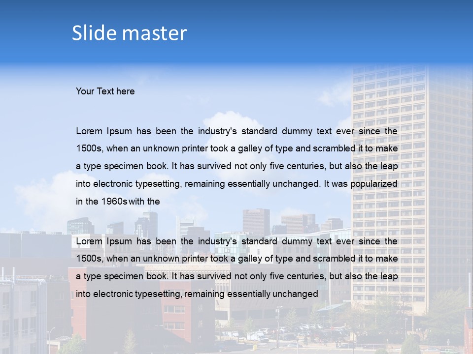 Part Electric Power PowerPoint Template