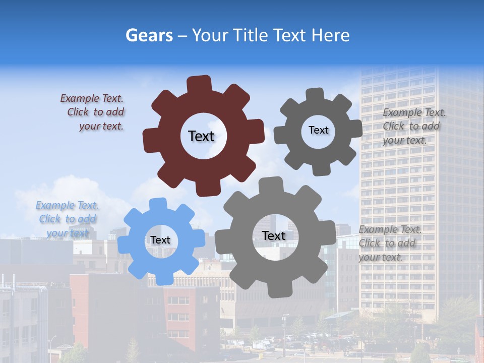 Part Electric Power PowerPoint Template